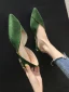 Modest / Simple Black Casual Suede Flat Womens Shoes 2020 Pointed Toe