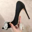 Charming Red Evening Party Satin Pumps 2020 Leather Rhinestone Bow 10 cm Stiletto Heels Pointed Toe Pumps