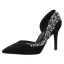 Mode Röd Afton Damskor 2020 Rhinestone 9 cm Stilettklackar Spetsiga Klackskor