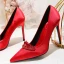 Classy Ivory Satin Rhinestone Wedding Shoes 2020 10 cm Stiletto Heels Pointed Toe Wedding Pumps