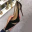 Enkla Elfenben Kontors OL Pumps 2020 Mocka 9 cm Stilettklackar Spetsiga Pumps