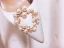 Charming Red Satin Wedding Shoes 2020 Pearl Rhinestone 8 cm Stiletto Heels Pointed Toe Wedding Pumps