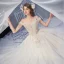 Luxury / Gorgeous Ivory Wedding Dresses 2020 Ball Gown Off-The-Shoulder Beading Rhinestone Sequins Short Sleeve Backless Royal Train