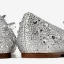 Charming Cinderella Silver Crystal Wedding Shoes 2021 Leather Rhinestone Pointed Toe Flat Wedding Heels