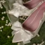 Élégant Ivoire Perle Noeud Satin Chaussure De Mariée 2021 6 cm Talons Aiguilles À Bout Pointu Mariage Escarpins Talons Hauts