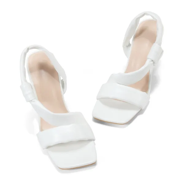Enkla Casual Grön Sandaler Dam 2021 Ankelband 10 cm Stilettklackar Peep Toe Sandaler Högklackade