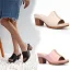 Simple Noire Désinvolte Été Sandales Femme 2021 7 cm Talons Épais Peep Toes / Bout Ouvert Sandales Talons Hauts