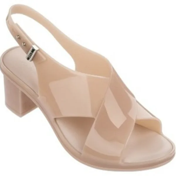 Simple Nues Vêtement de rue Été Sandales Femme 2021 5 cm Talons Épais Peep Toes / Bout Ouvert Sandales Talons Hauts