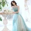 Elegant Mint Green Glitter Prom Dresses 2021 A-Line / Princess Strapless Beading Lace Sleeveless Backless Floor-Length / Long Prom Formal Dresses