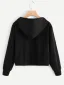Comfortable Casual Fall Winter Regular Letter Graphic White Hooded Sweatshirts 2021 Cotton Long Sleeve Women's Tops