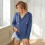 Comfortable Fall Winter Casual Black Solid Color Hooded Loose Sweatshirts 2021 V-Neck Long Sleeve Women Tops