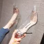 Charmant Gold Abend Strass Pumps 2021 8 cm Stilettos Spitzschuh Pumps Hochhackige