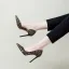 Chic / Beautiful Brown Street Wear Leopard Print Pumps 2020 Suede 10 cm Stiletto Heels Pointed Toe Pumps