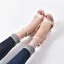 Abordable Noire Vêtement de rue Sandales Femme 2020 Brodé Fleur 9 cm Talons Épais Peep Toes / Bout Ouvert Sandales