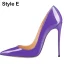 Eenvoudige Zwarte Kantoor OL Pumps 2020 Lakleer 12 cm Naaldhakken / Stiletto Spitse Neus Pumps
