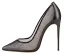 Fashion Black Pierced Pumps 2020 Rave Club 12 cm Stiletto Heels Pointed Toe Pumps