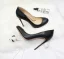Modest / Simple Black Office Pumps 2020 12 cm Stiletto Heels Pointed Toe OL Pumps