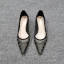 Chic / Beautiful Beige Casual Tulle Pumps 2020 Rivet 4 cm Stiletto Heels Low Heel Pointed Toe Pumps