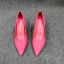 Classy Candy Pink Evening Party Pumps 2020 Leather 7 cm Stiletto Heels Pointed Toe Pumps
