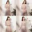 Simple Rougissant Rose Paillettes Robe Demoiselle D'honneur Princesse 2021 V-Cou Manches Courtes Dos Nu Longue Robe Pour Mariage