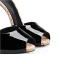 Classy Fuchsia Street Wear Leather Womens Sandals Stiletto Heels 9 cm 2020 Open / Peep Toe Sandals