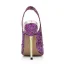 Chic / Belle Argenté Paillettes Slingbacks Sandales Femme 2020 11 cm Talons Aiguilles Peep Toes / Bout Ouvert Sandales
