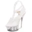 Charming Red Prom Womens Sandals 2020 Ankle Strap 14 cm Stiletto Heels Open / Peep Toe Sandals