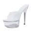 Sexy Red Cocktail Party Crystal Womens Sandals 2020 15 cm Stiletto Heels Open / Peep Toe Sandals