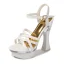 Fashion Black Street Wear Womens Sandals 2020 Ankle Strap 14 cm Thick Heels Open / Peep Toe Sandals