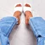 Affordable Beige Casual Womens Sandals 2020 9 cm Stiletto Heels Open / Peep Toe Sandals