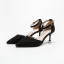 Chic / Beautiful Pearl Pink Cocktail Party Womens Sandals 2020 Ankle Strap 6 cm Stiletto Heels Pointed Toe Heels