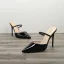 Chic / Beautiful Black Dating Womens Sandals 2020 Patent Leather 10 cm Stiletto Heels Pointed Toe Sandals
