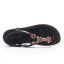 Bohemia Roman Black Beach Slipper & Flip flops 2020 Open / Peep Toe Flat Womens Shoes