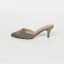 Chic / Beautiful Grey Casual Suede Womens Sandals 2020 6 cm Stiletto Heels Pointed Toe Sandals