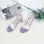 Modest / Simple White Street Wear Summer Womens Sandals 2020 Ankle Strap 10 cm Stiletto Heels Open / Peep Toe Sandals