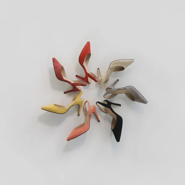 Chic / Beautiful Beige Street Wear Suede Slingbacks Womens Sandals 2020 10 cm Stiletto Heels Pointed Toe Sandals