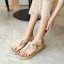 Moda Lato Czarne Zużycie ulicy Pantofle & Klapki 2020 Perła Rhinestone Płaskie Peep Toe Buty Damskie