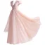 Fashion Blushing Pink Homecoming Graduation Dresses 2021 A-Line / Princess High Neck Beading Pearl Sequins Short Sleeve Backless Floor-Length / Long Formal Dresses