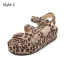 Bohemia Multi-Colors Street Wear Summer Womens Sandals 2020 5 cm Platform Open / Peep Toe Sandals