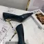 Chic / Beautiful Navy Blue Evening Party Snakeskin Print Pumps 2020 Leather 8 cm Stiletto Heels Pointed Toe Pumps