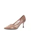 Charmig Svarta Afton Pumps 2020 Spets Blomma 7 cm Stilettklackar Spetsiga Pumps