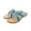 Chic / Beautiful Summer Black Casual Flat Womens Sandals 2020 Pearl Rhinestone Open / Peep Toe Sandals