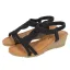 Enkel Casual Sølv Sandaler Dame 2020 4 cm Lav Hæl Peep Toe Sandaler