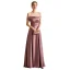 Modest / Simple Purple Evening Dresses  Prom Dresses 2021 A-Line / Princess Off-The-Shoulder Short Sleeve Backless Floor-Length / Long Evening Party Formal Dresses