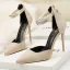 Charming Burgundy Suede Cocktail Party Womens Shoes 2020 9 cm Stiletto Heels Pointed Toe Sandals