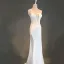 Sexy Noire Robe De Soirée 2018 Trompette / Sirène Transparentes Une épaule Sans Manches Train De Balayage Robe De Ceremonie