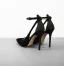 Chic / Beautiful Black Cocktail Party Womens Sandals 2020 Suede Ankle Strap 10 cm Stiletto Heels Pointed Toe Sandals