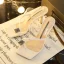 Sexy Transparent Blushing Pink Street Wear Womens Sandals 2020 Rhinestone 8 cm Stiletto Heels Open / Peep Toe Sandals