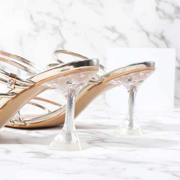 Sexy Dark Green Evening Party Womens Sandals 2021 7 cm Stiletto Heels High Heels Open / Peep Toe Sandals