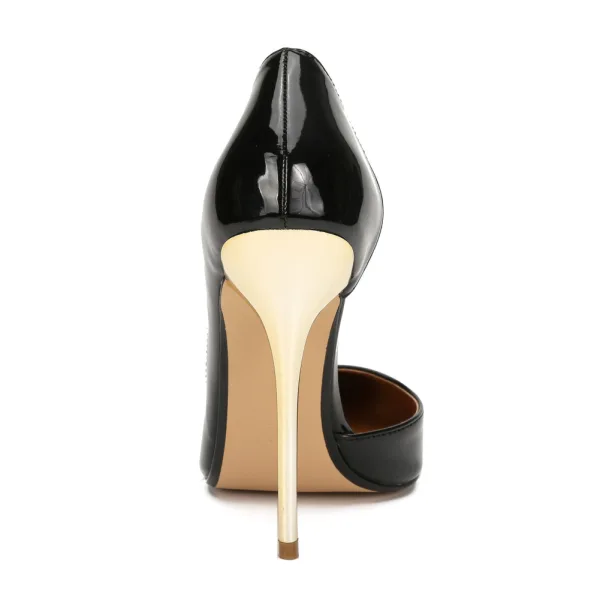 Chic / Beautiful Black Evening Party Womens Shoes 2020 Patent Leather 13 cm Stiletto Heels Pointed Toe Heels